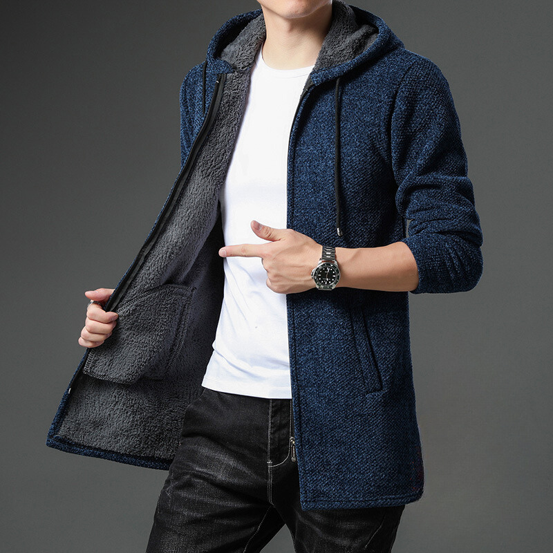 Gabriel | Long Hooded Cardigan