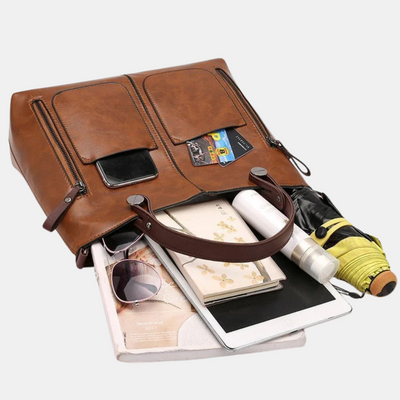 GAIL | VINTAGE LEATHER CROSSBODY BAG