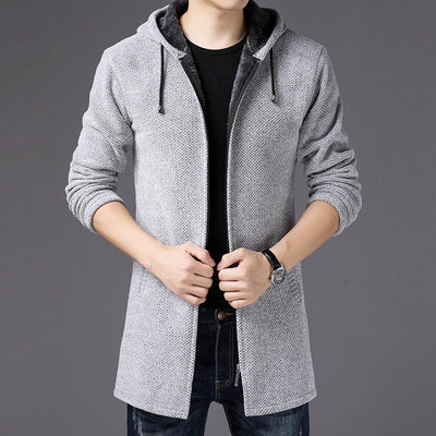 Gabriel | Long Hooded Cardigan