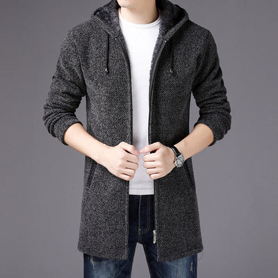 Gabriel | Long Hooded Cardigan