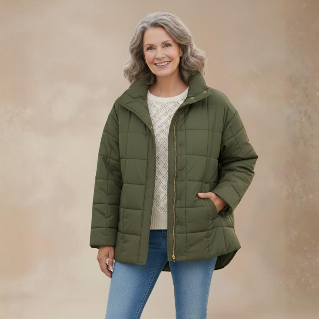 Ruth | Quilted Zip Jacket
