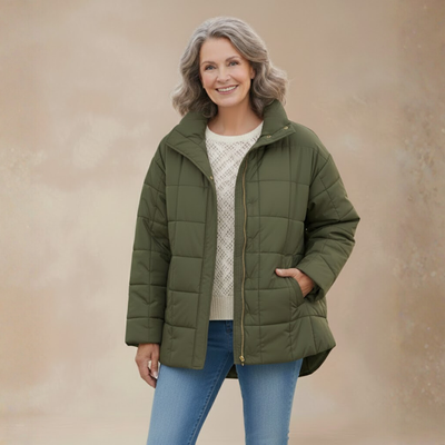Ruth | Quilted Zip Jacket