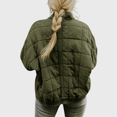 Ruth | Quilted Zip Jacket