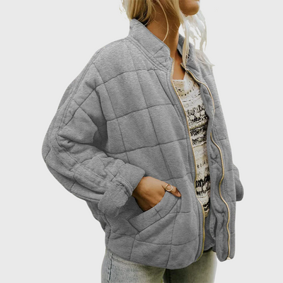 Ruth | Quilted Zip Jacket