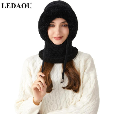 3-in-1 Beanie Hat For Women