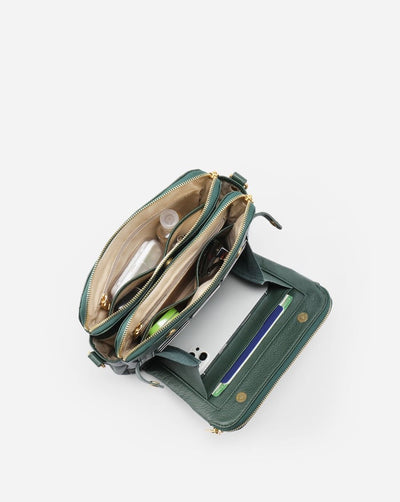 JENNIE | CHIC THREE LAYER CROSSBODY BAG